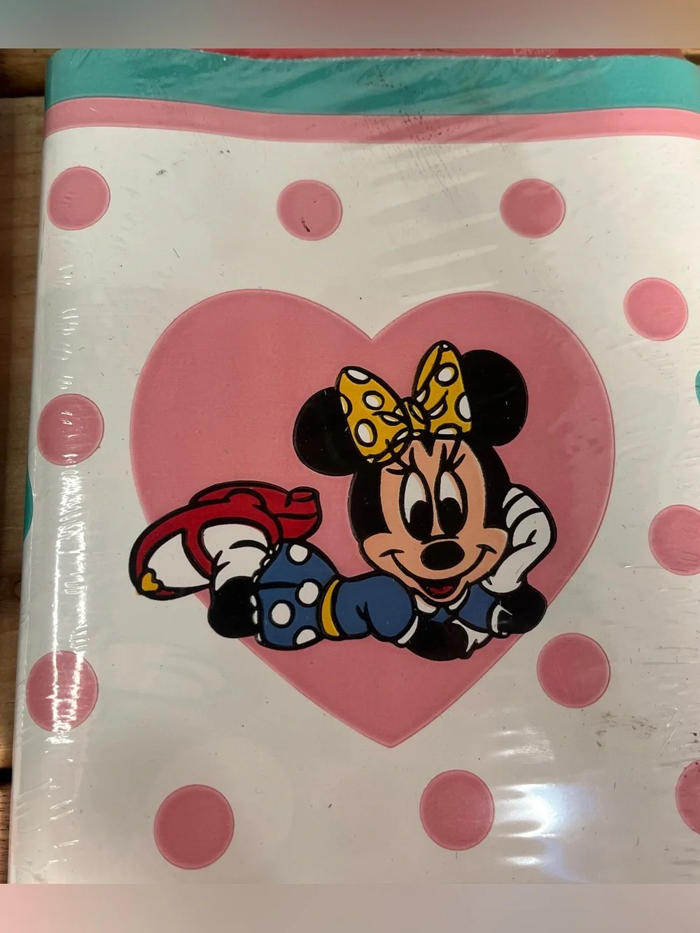 VTG Disney Minnie Mouse 90s Lot of 3 Pack Wallpaper Border Trim Mickey’s Stuff